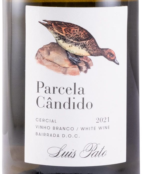 2021 Luís Pato Parcela Cândido Vinha Formal Cercial branco