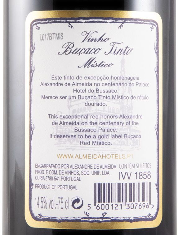 2017 Buçaco Místico red