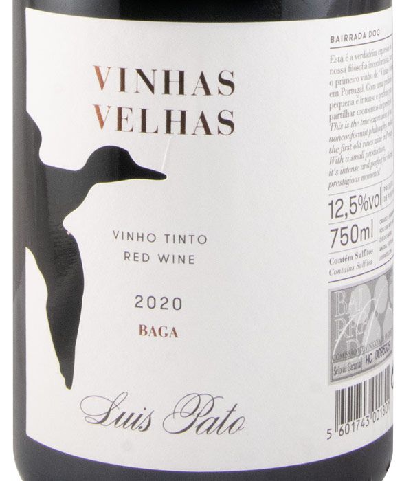 2020 Luís Pato Vinhas Velhas red