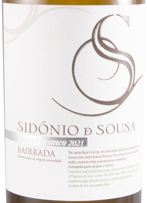 2021 Sidónio de Sousa Reserva white