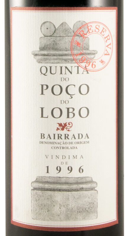 1996 Quinta do Poço do Lobo Reserva red