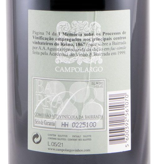 2018 Campolargo Rol de Coisas Antigas tinto