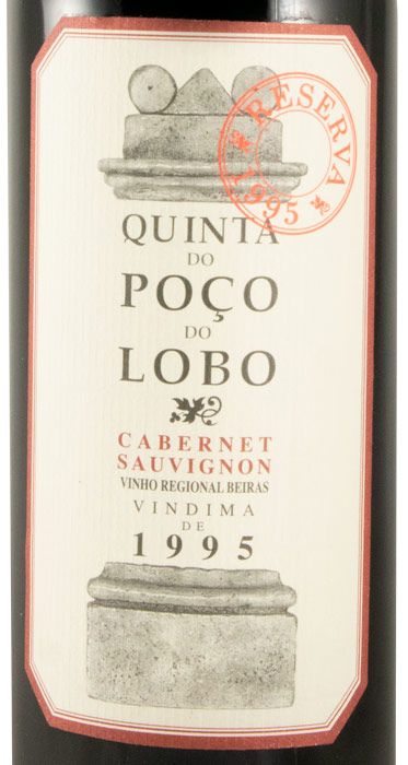 1995 Quinta do Poço do Lobo Cabernet Sauvignon Reserva tinto