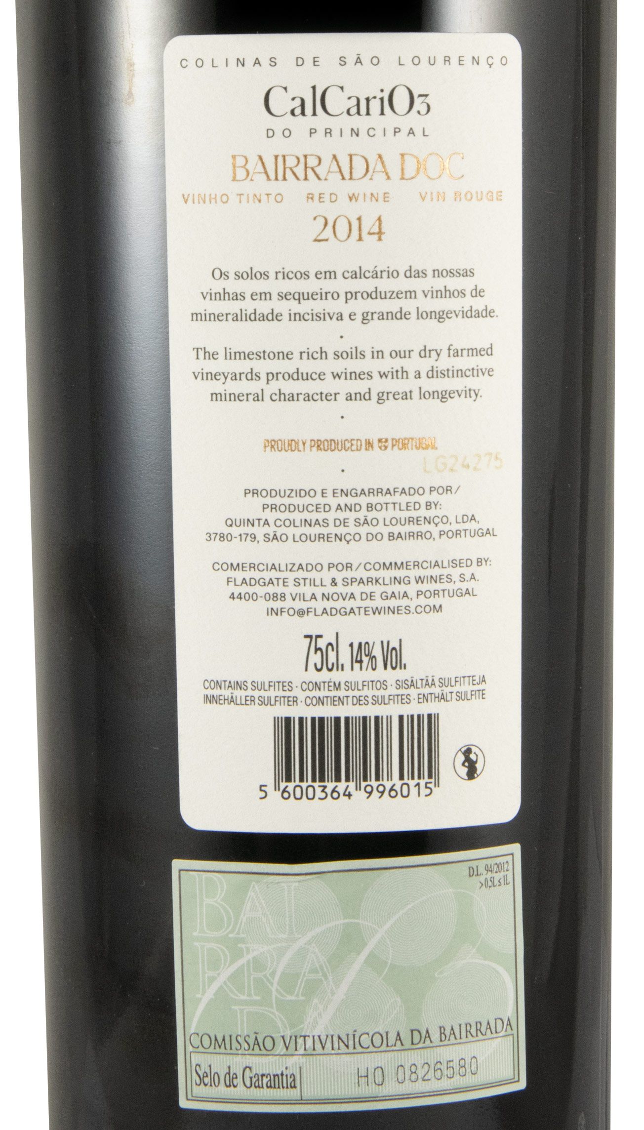 2014 CalCariO3 do Principal tinto
