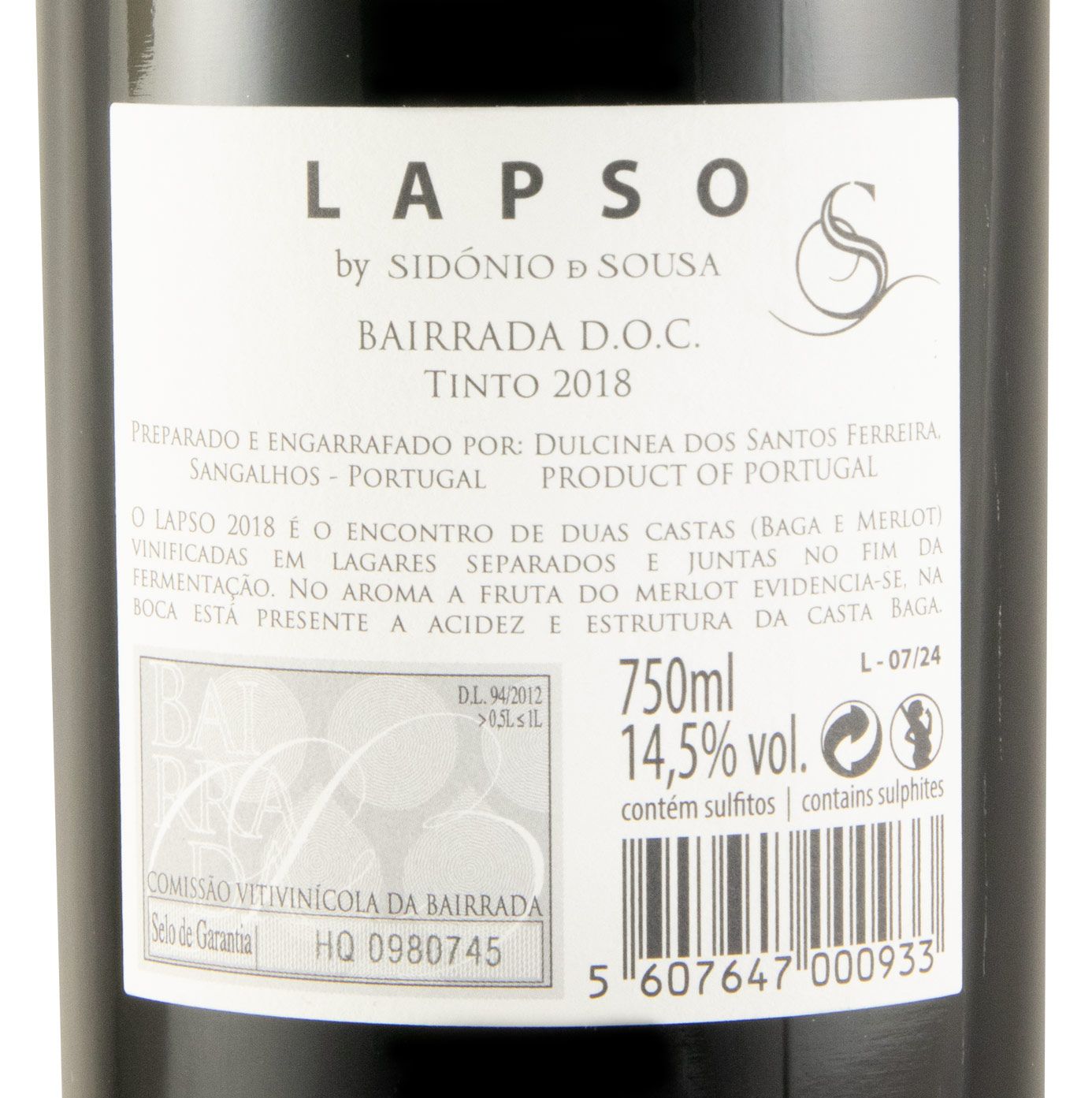 2018 Lapso by Sidónio de Sousa red