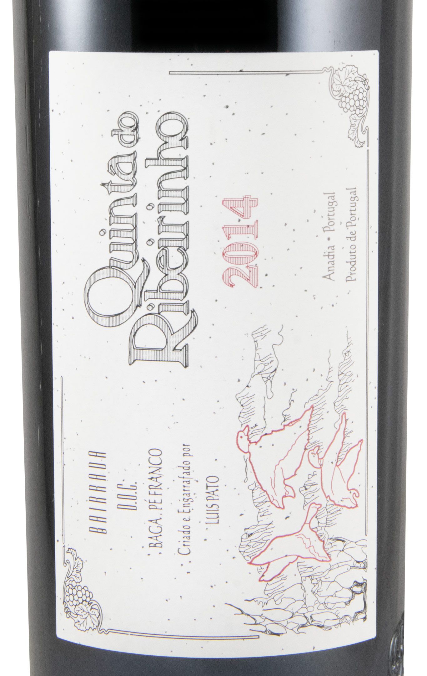 2014 Luís Pato Quinta do Ribeirinho Pé Franco tinto