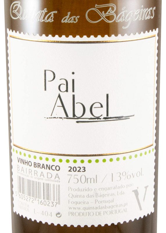 2023 Quinta das Bágeiras Pai Abel branco