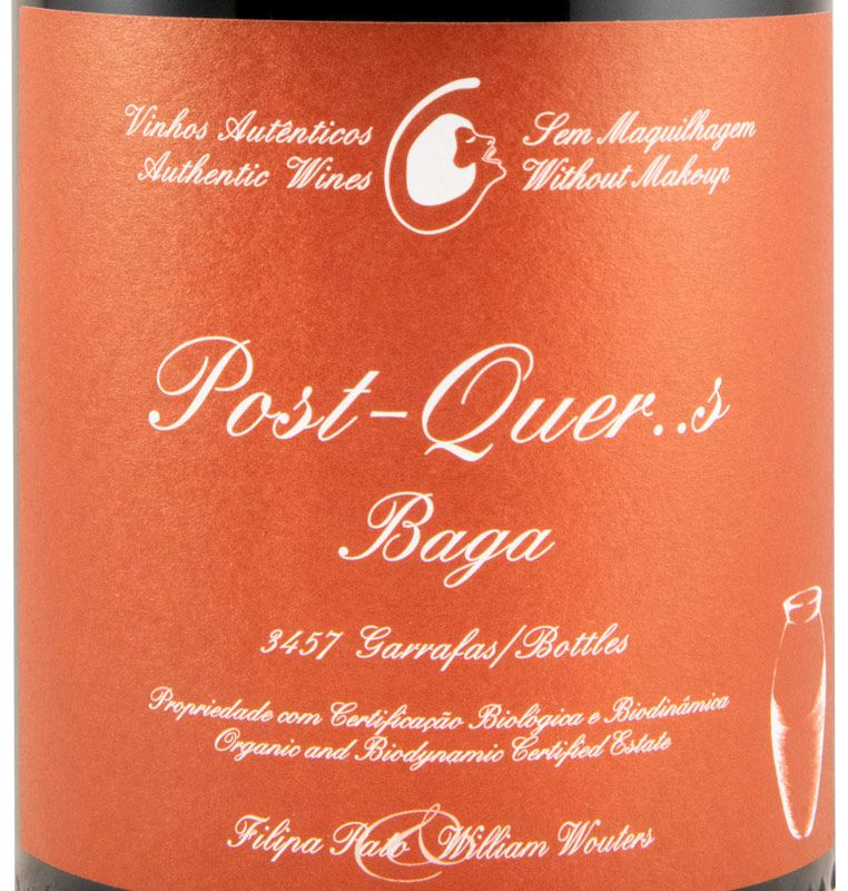 2024 Filipa Pato Post-Quercus Baga organic red (damaged label)