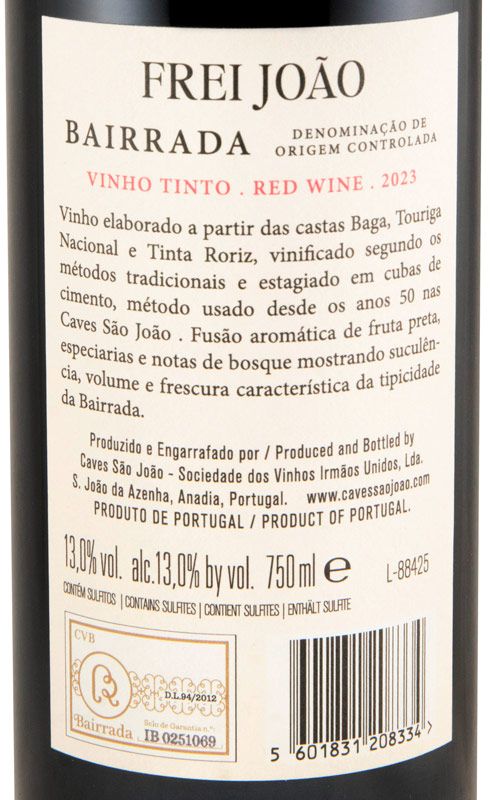 2023 Frei João tinto