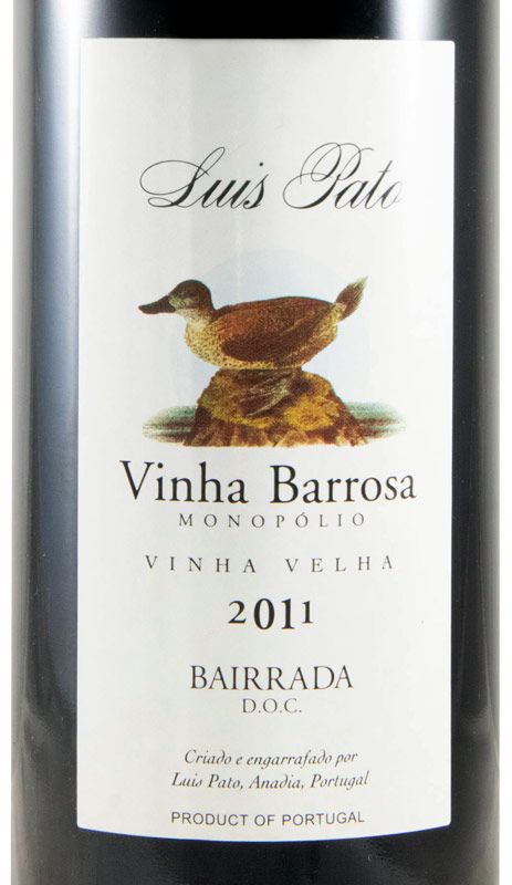 2011 Luís Pato Vinha Barrosa red
