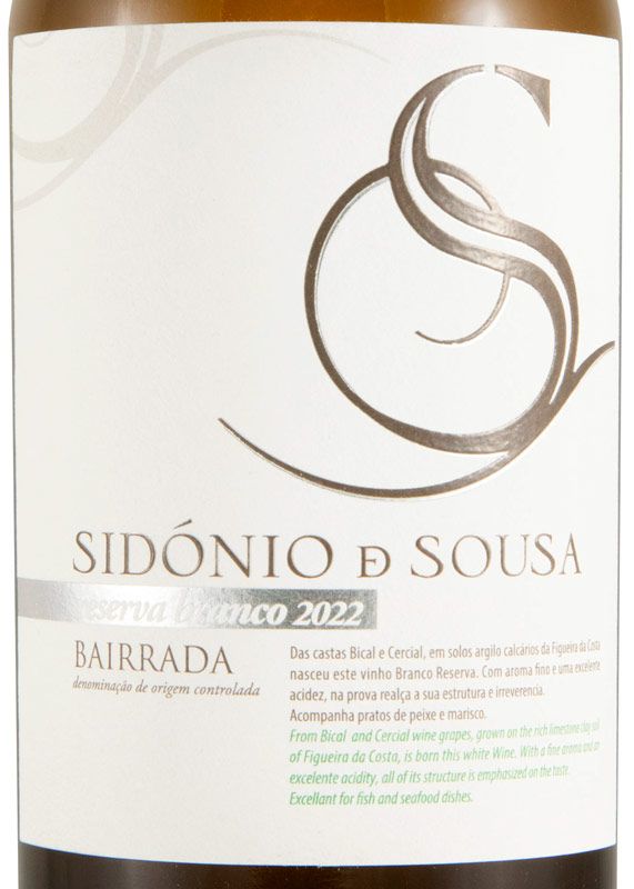 2022 Sidónio de Sousa Reserva branco