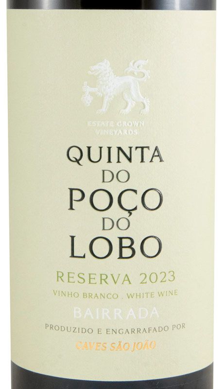 2023 Quinta do Poço do Lobo Reserva white