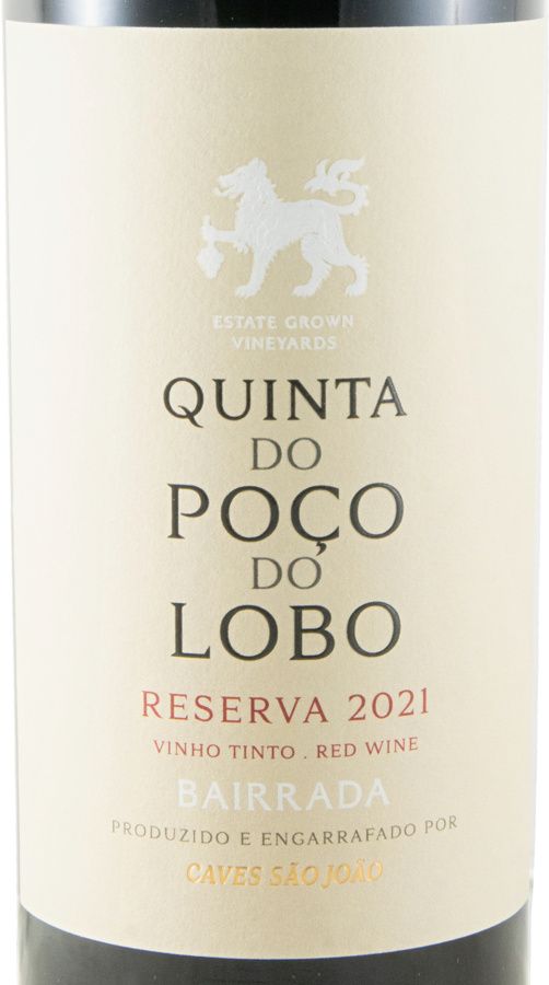 2021 Quinta do Poço do Lobo Reserva red