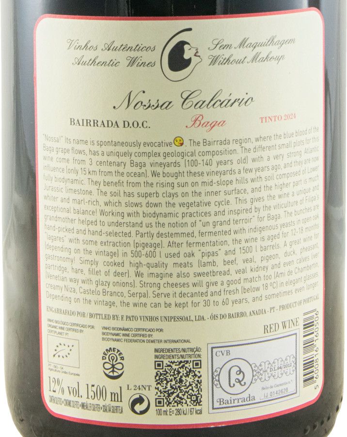 2024 Filipa Pato Nossa tinto 1,5L