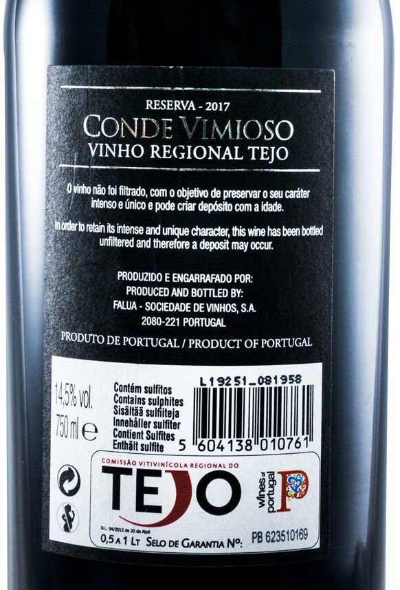 2017 Conde Vimioso Reserva tinto