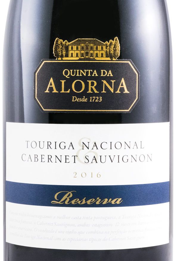 2016 Quinta da Alorna Reserva Touriga + Cabernet tinto