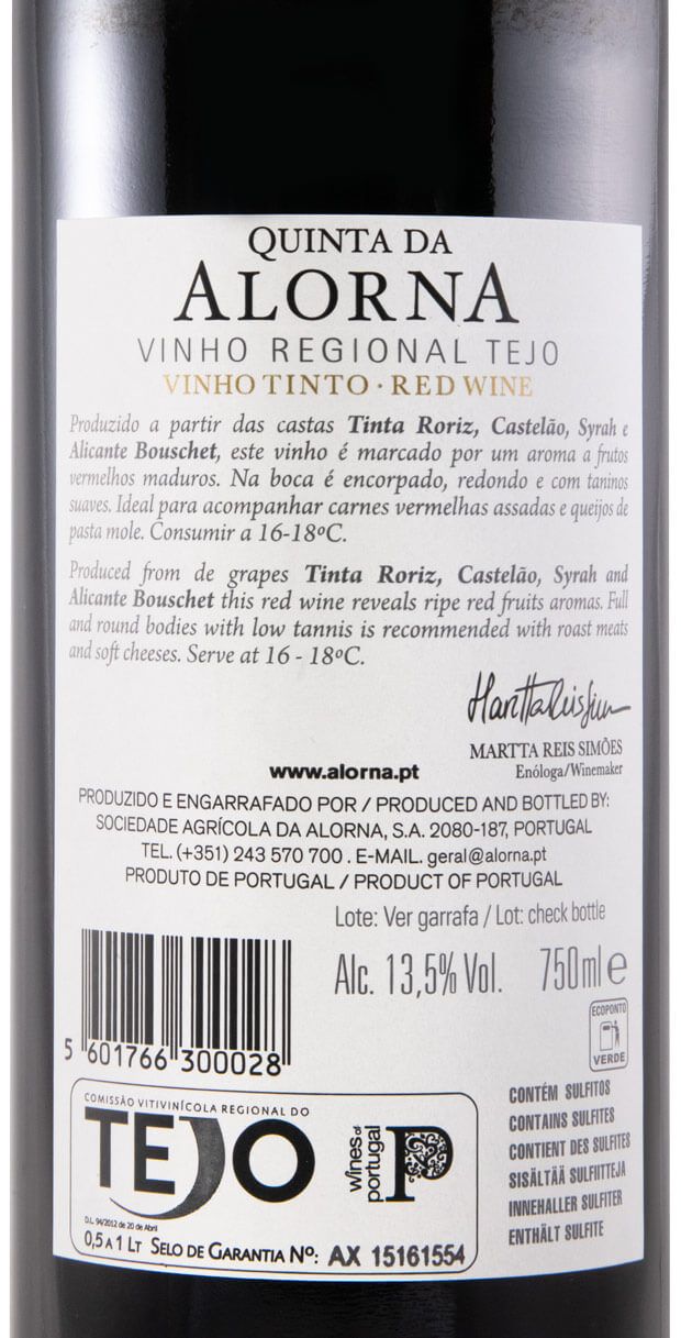 2017 Quinta da Alorna tinto