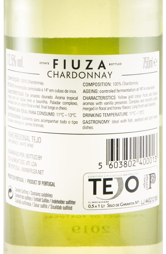 2019 Fiuza Chardonnay branco