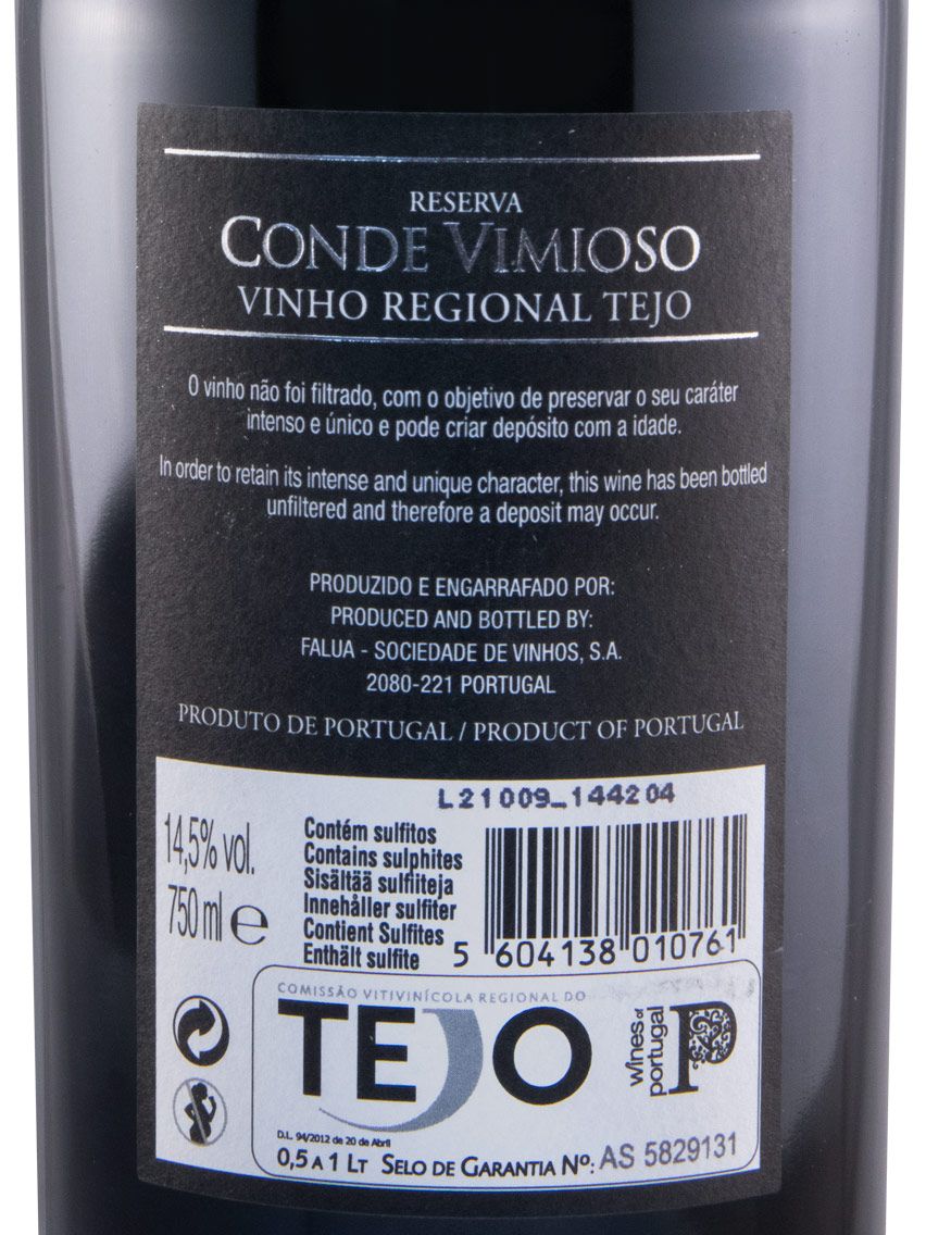 2018 Conde Vimioso Reserva red