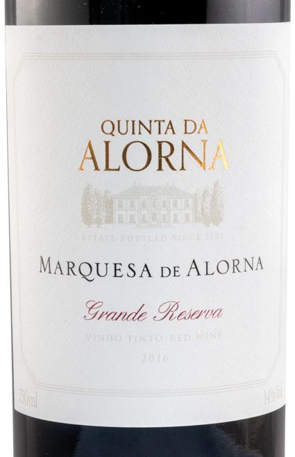 2016 Marquesa de Alorna Grande Reserva red