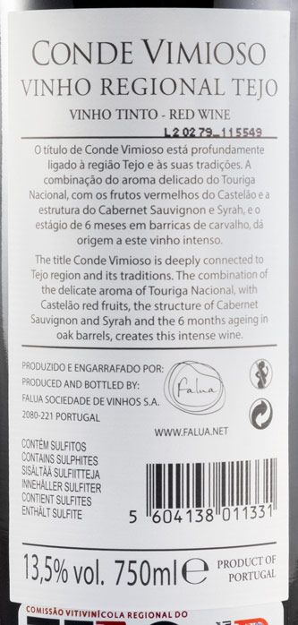 2019 Conde Vimioso Colheita Selecionada red