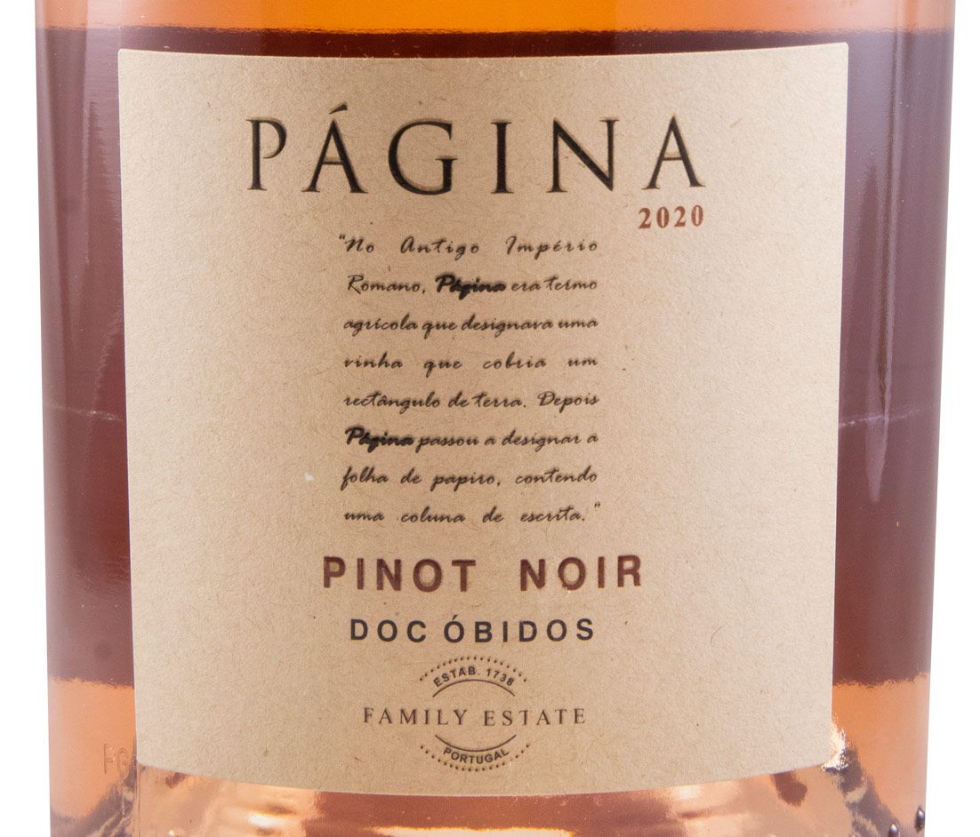 2020 Página Pinot Noir rosé