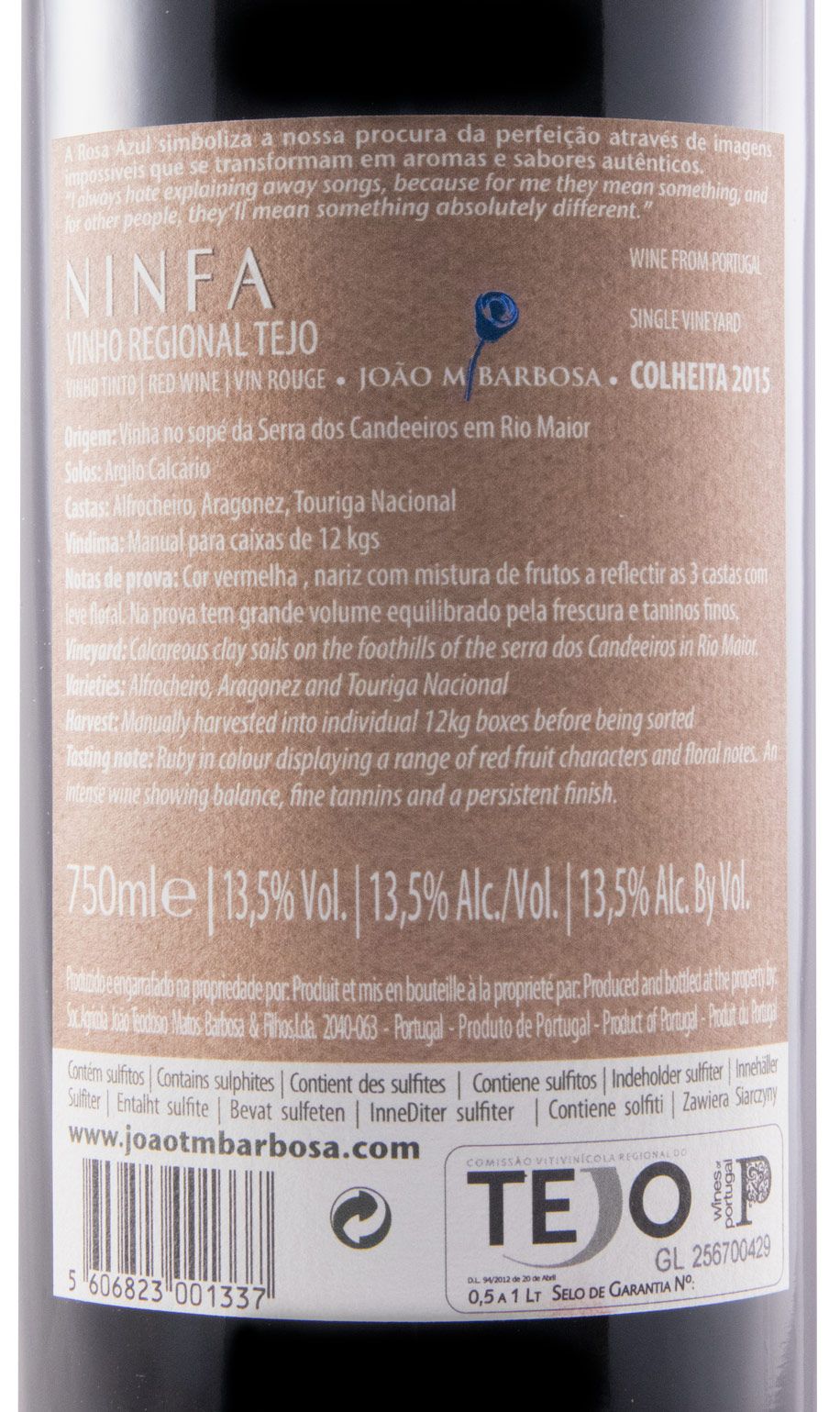 2015 Ninfa red