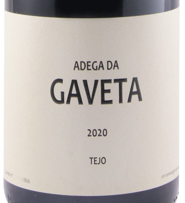 2020 Adega da Gaveta red (damaged label)