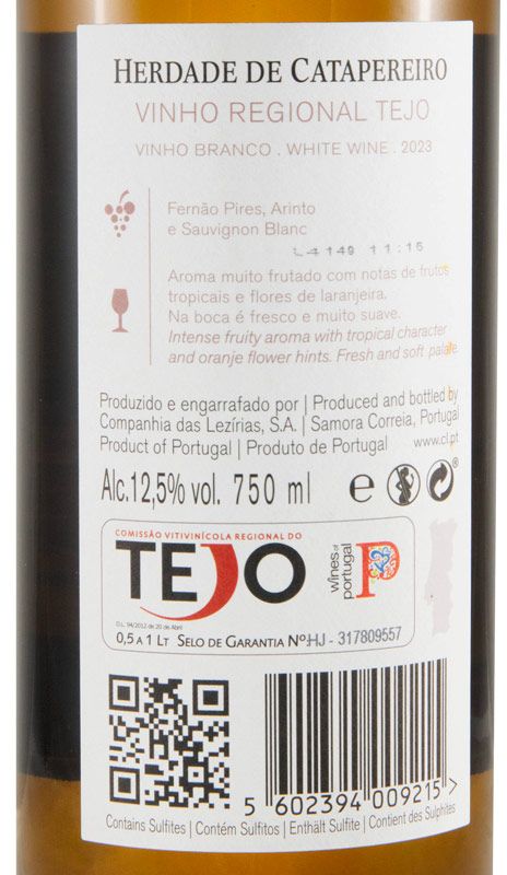 2023 Herdade de Catapereiro white