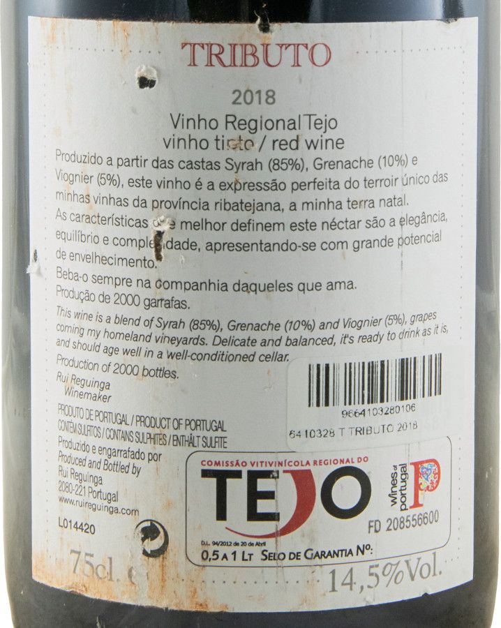 2018 Tributo tinto