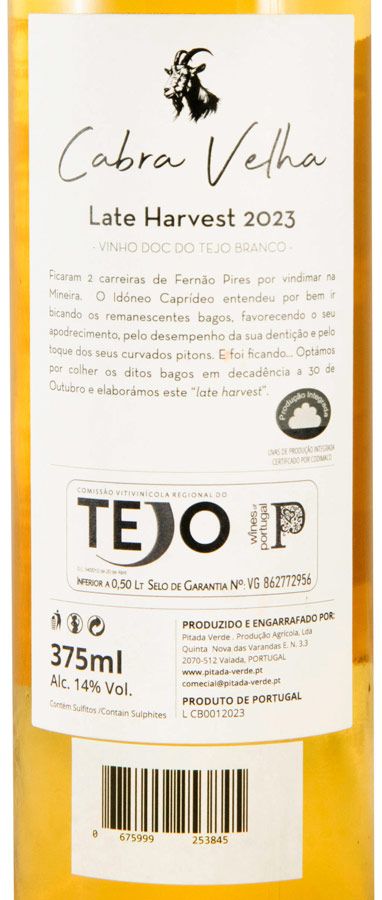 2023 Cabra Velha Late Harvest white 37.5cl