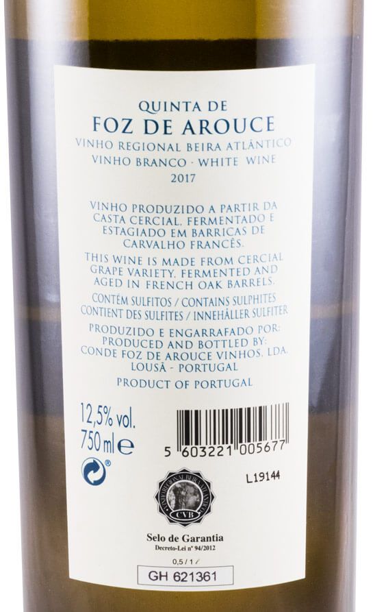 2017 Quinta de Foz de Arouce white