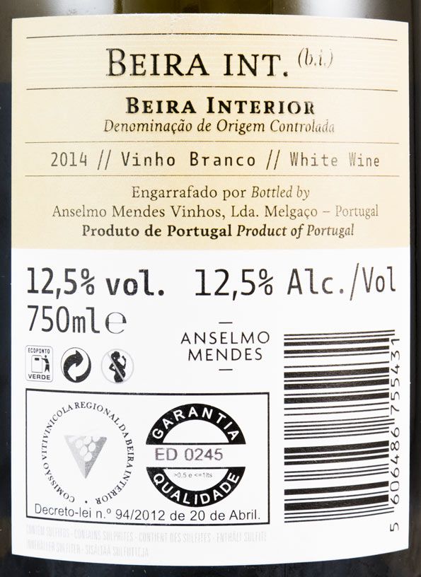 2014 Anselmo Mendes Síria Vinhas Velhas white