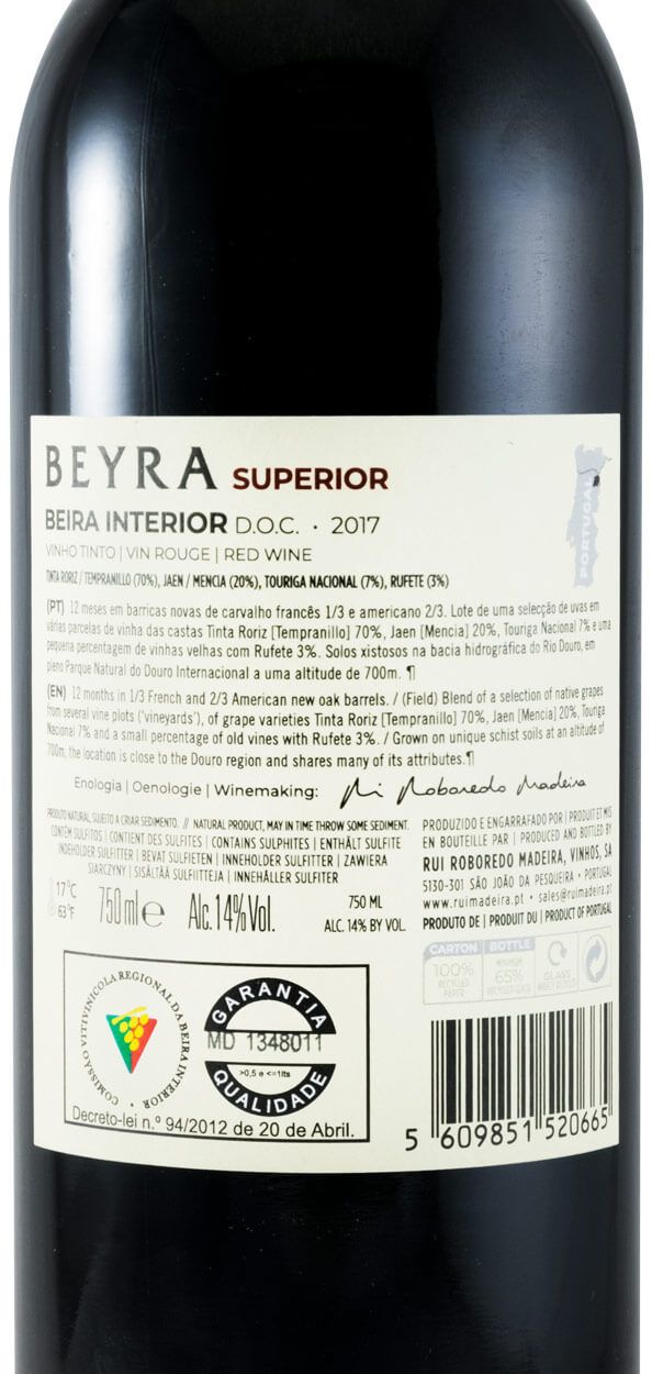 2017 Beyra Superior red