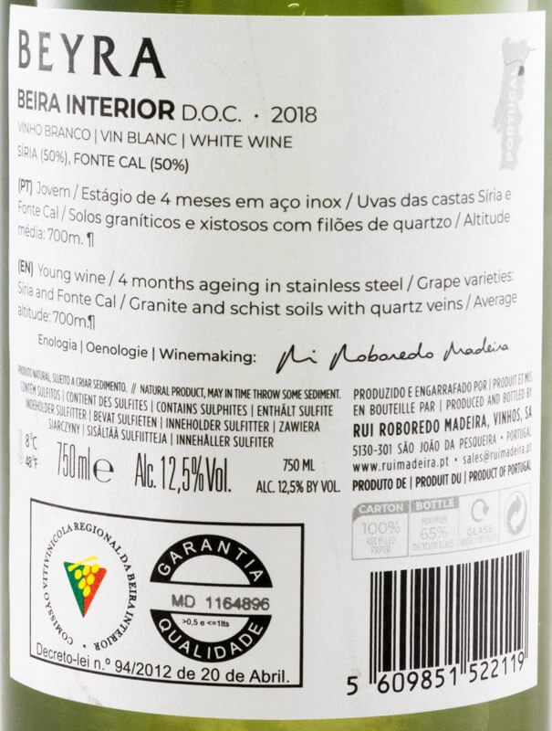 2018 Beyra white