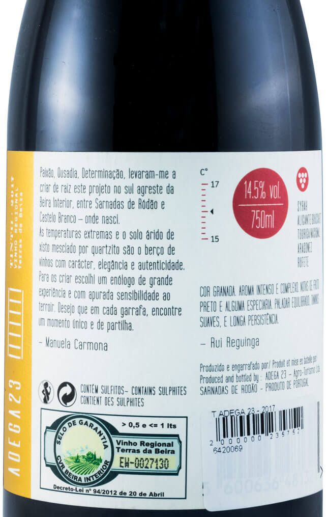 2017 Adega 23 tinto
