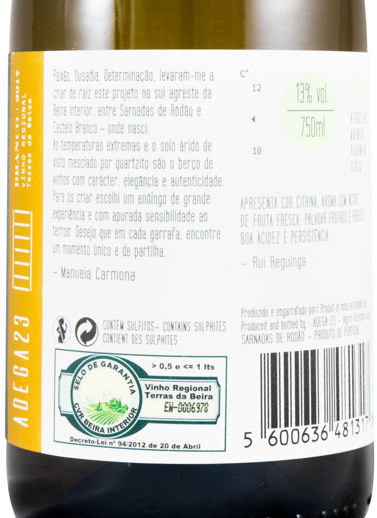 2017 Adega 23 branco