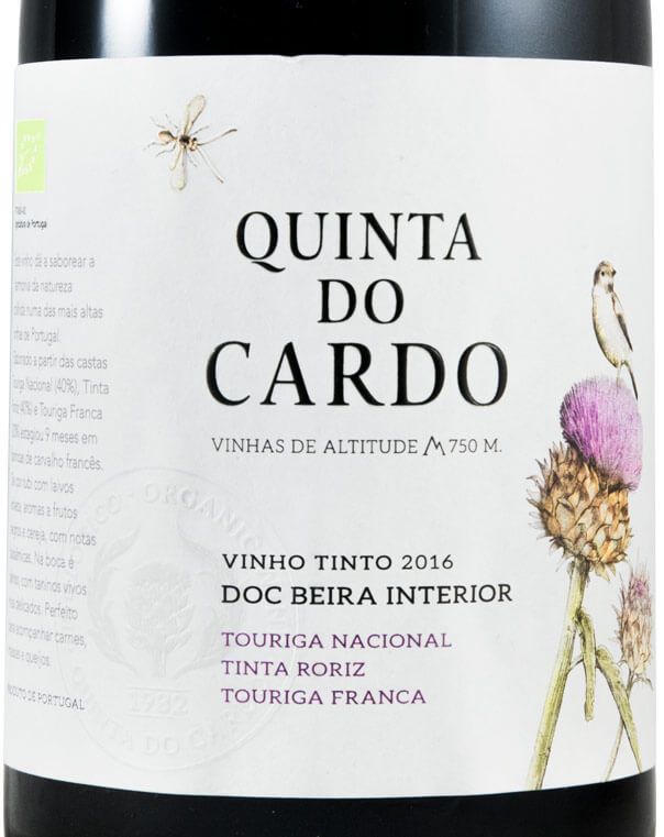2016 Quinta do Cardo organic red