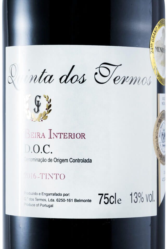 2016 Quinta dos Termos red