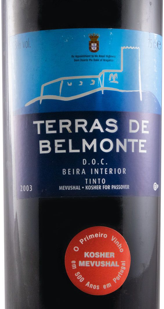 2003 Terras de Belmonte red