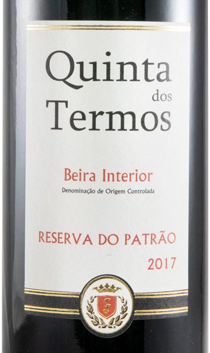 2017 Quinta dos Termos Reserva do Patrão red