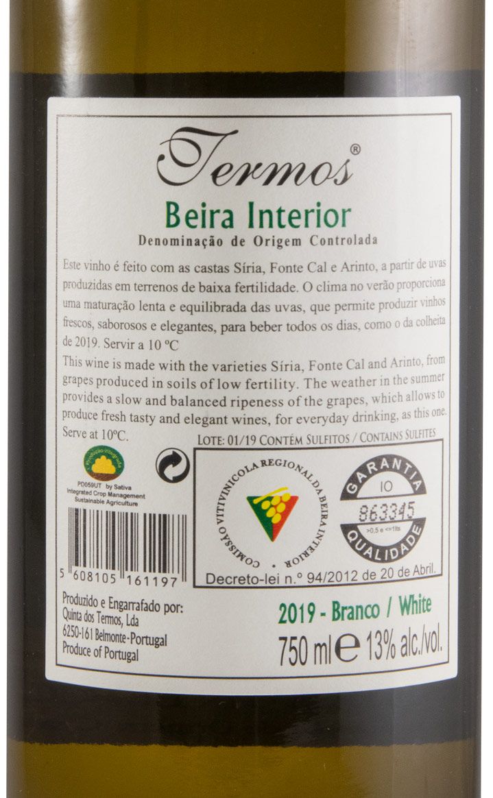 2019 Quinta dos Termos white