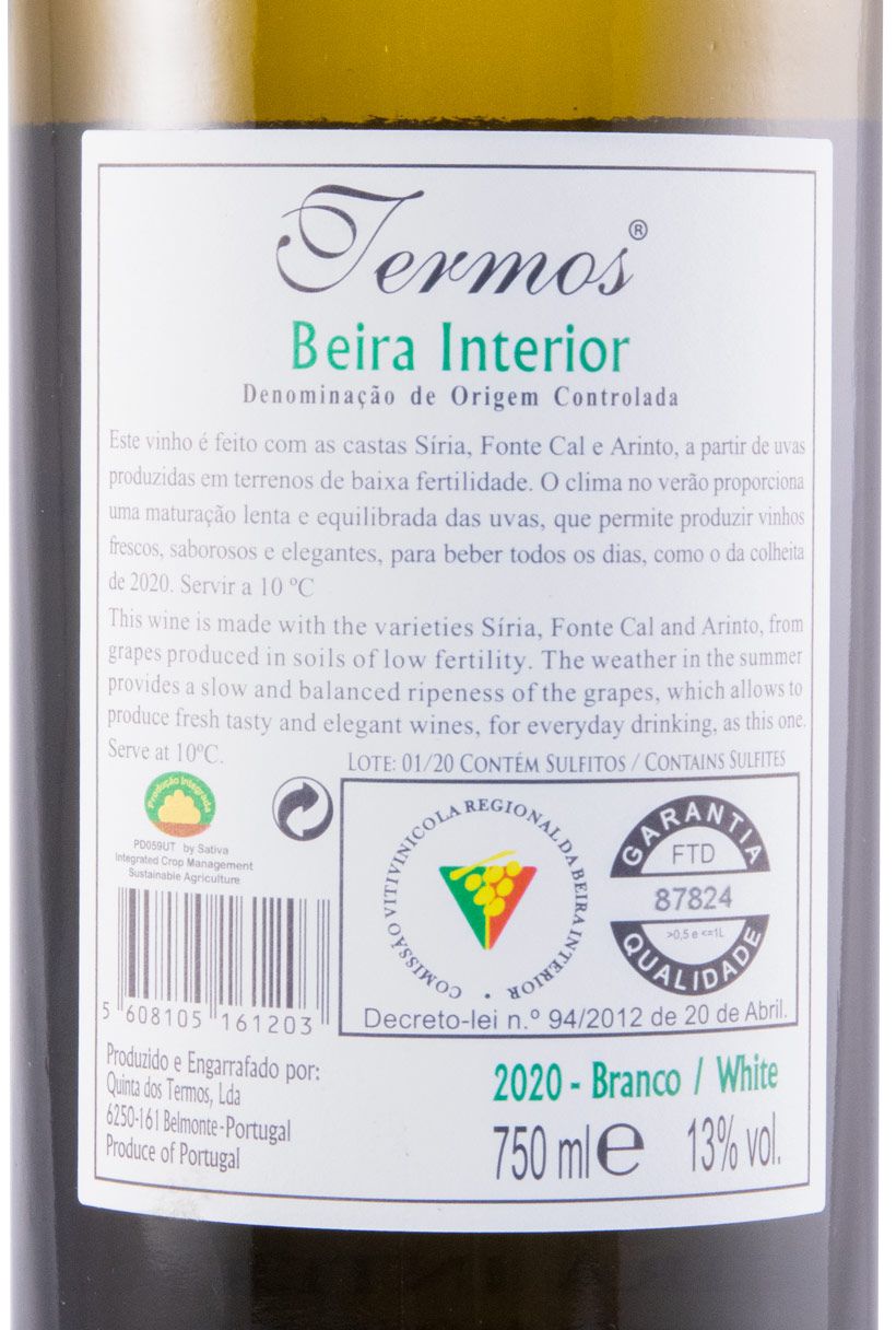 2020 Quinta dos Termos white