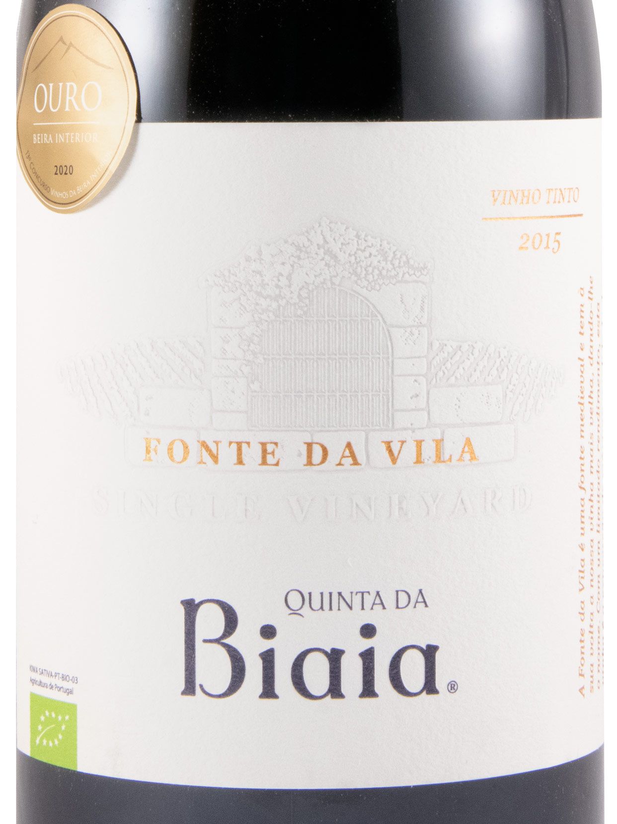 2015 Quinta da Biaia Fonte da Vila organic red