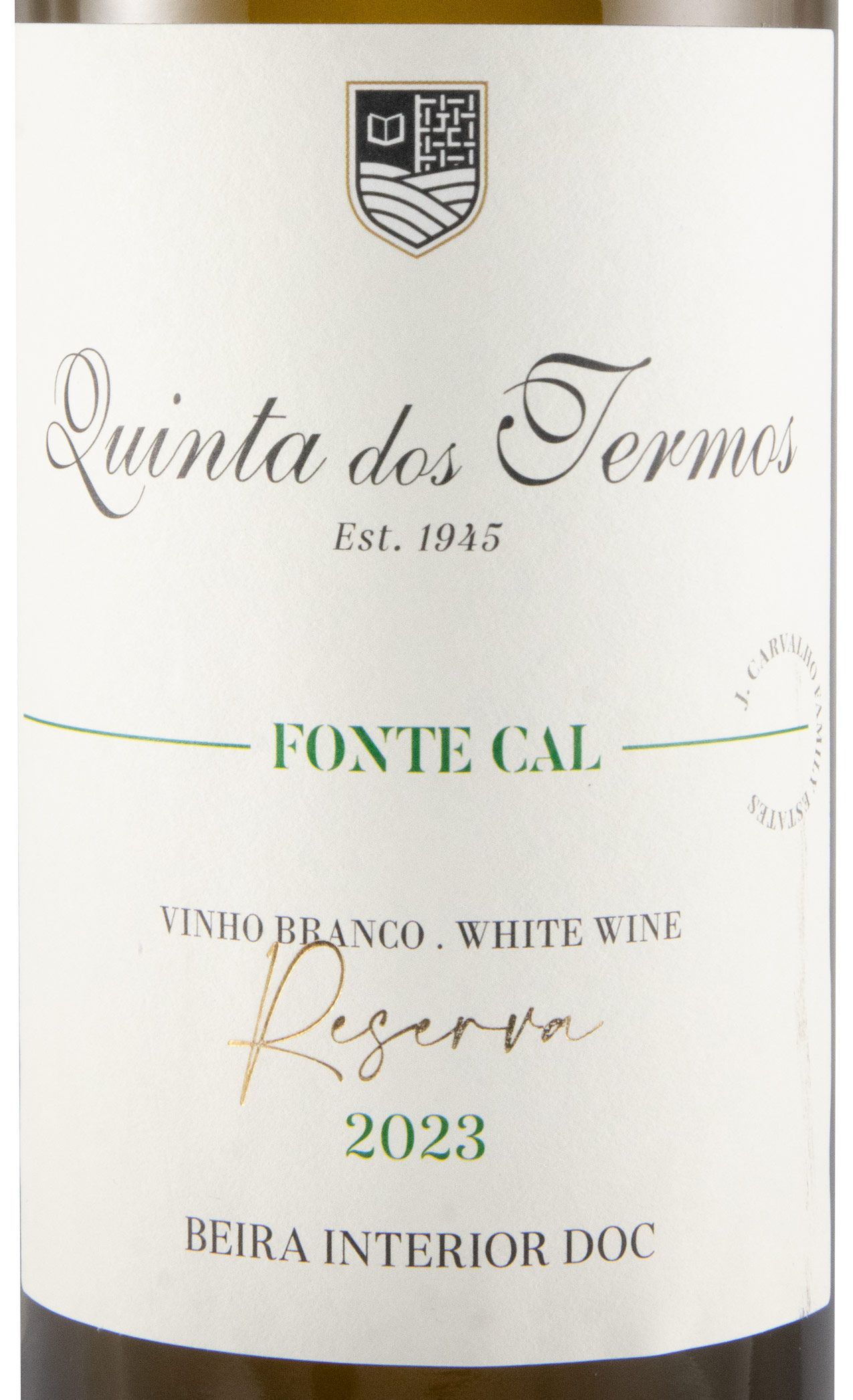 2023 Quinta dos Termos Fonte Cal Reserva white