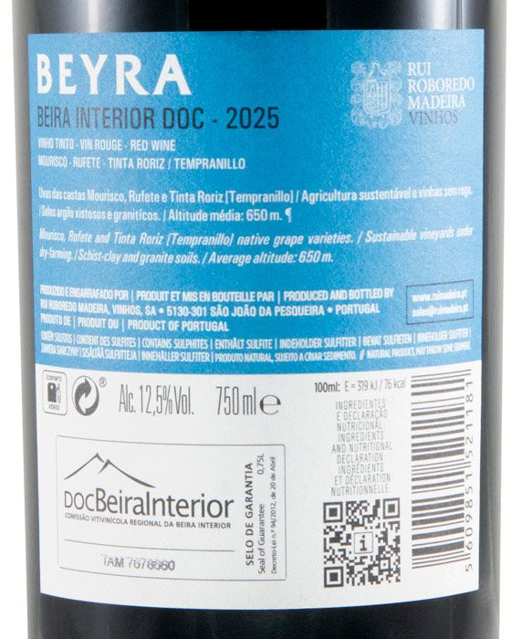 2025 Beyra tinto