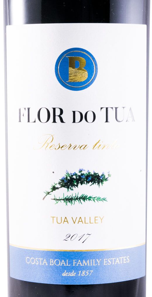2017 Flor do Tua Reserva red