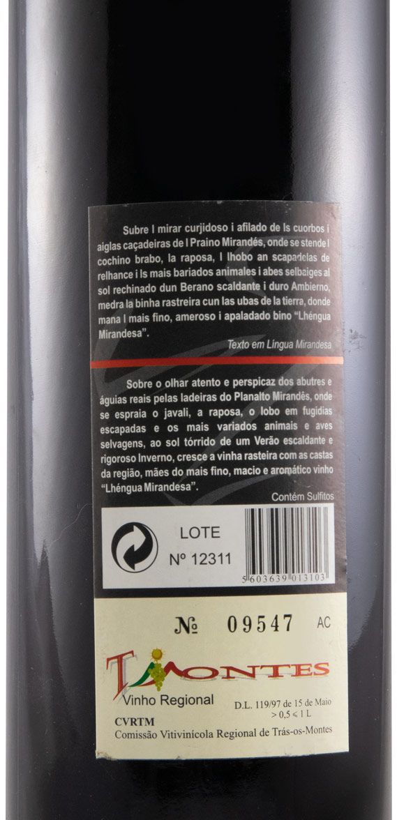 2003 Lhéngua Mirandesa red