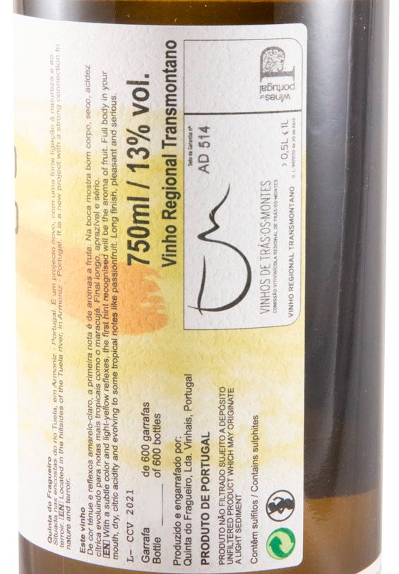 2021 Quinta do Fragueiro white
