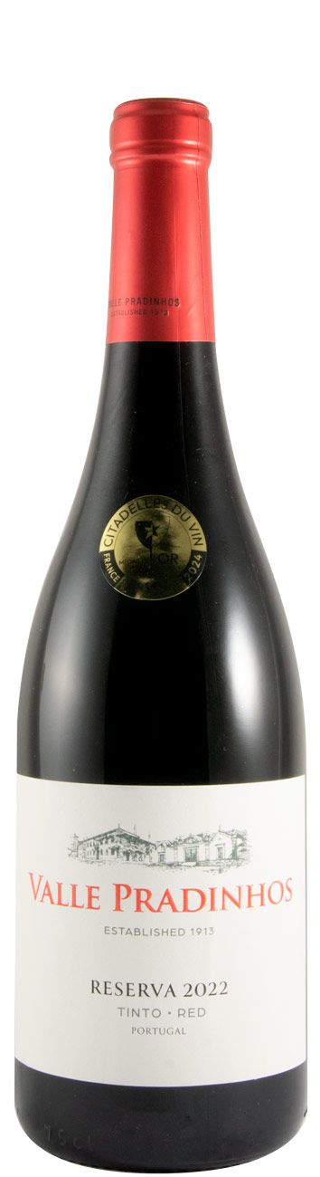 2022 Valle Pradinhos Reserva red